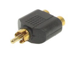 ADAPTER VIDEO RCA - 2xRCA